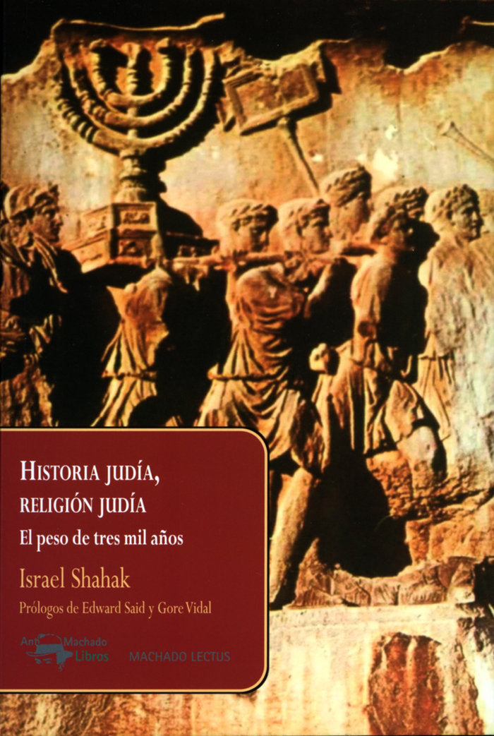 Historia judía, religión judía, de Shahak, Israel | portada del libro