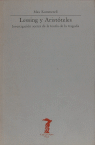 Lessing y Aristóteles, de Kommerell, Max | portada del libro