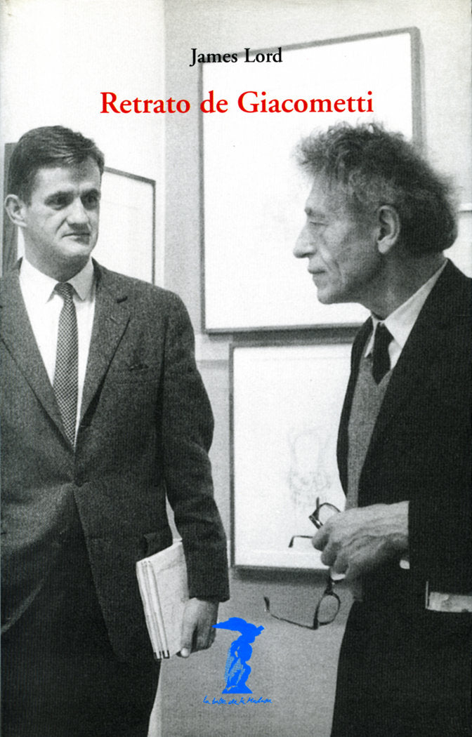 Retrato de Giacometti, de Lord, James | portada del libro