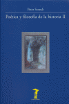 Poética y filosofía de la historia II, de Szondi, Peter | portada del libro