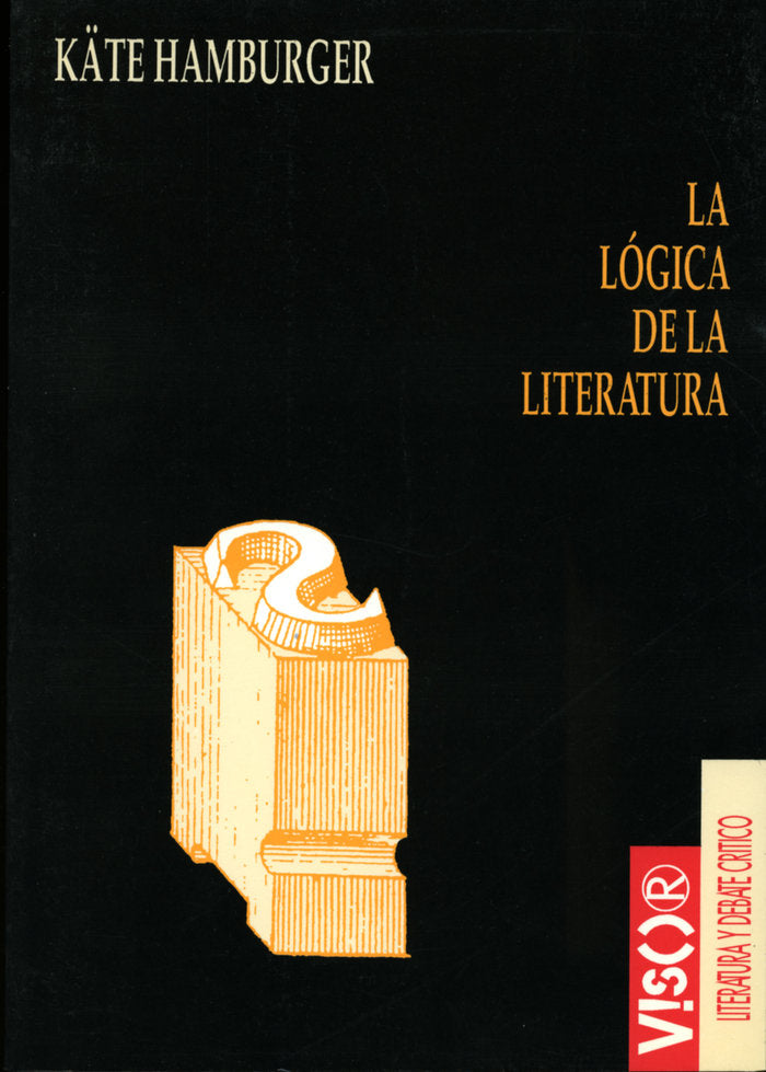 La lógica de la literatura, de Hamburger, Käte | portada del libro