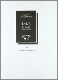 MATERIAL TALE 1 | portada del libro