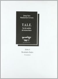 Material tale 4 | portada del libro