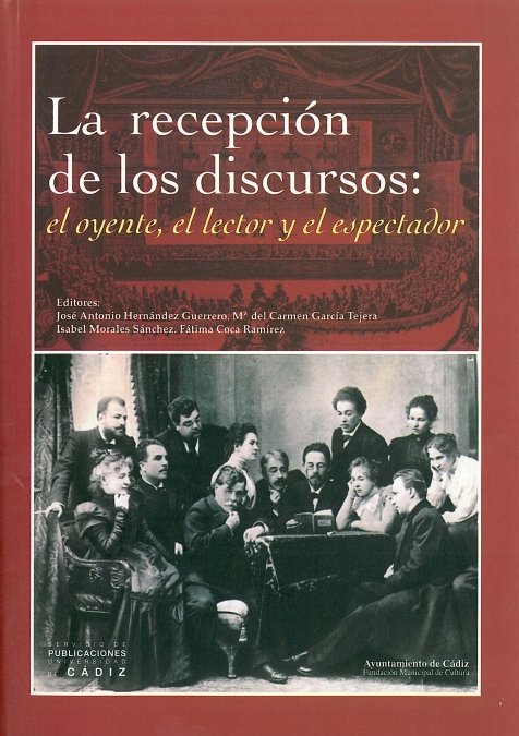 RECEPCION DE LOS DISCURSOS, LA, de HERNANDEZ GUERRERO | portada del libro