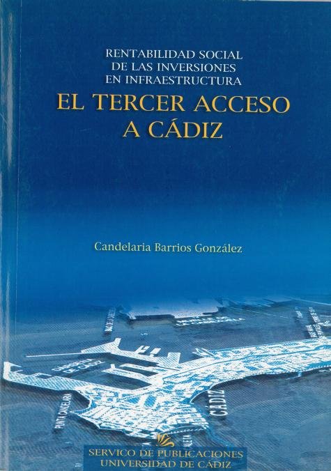 TERCER ACCESO A CADIZ, EL, de BARRIOS GONZALEZ, CANDELARIA | portada del libro