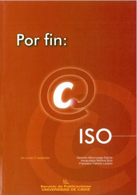 POR FIN C ISO, de ABURRUZAGA GARCIA, GERARDO | portada del libro
