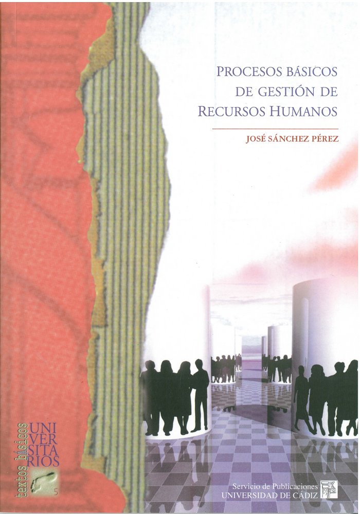 PROCESO BASICO DE GESTION DE RECURSOS HUMANOS, de SANCHEZ PEREZ | portada del libro