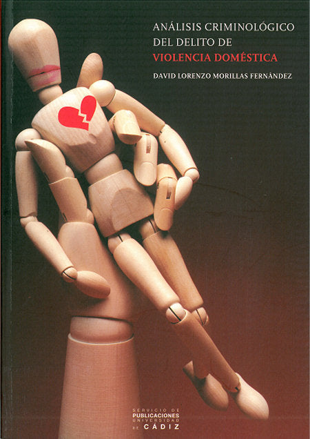 ANALISIS CRIMINOLOGICO DEL DELITO DE VIOLENCIA DOMESTICA, de MORILLAS FERNANDEZ | portada del libro