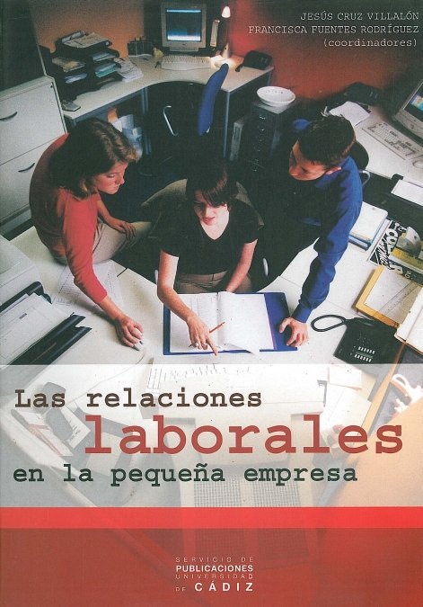 RELACIONES LABORALES EN LA PEQUEÑA EMPRESA, LAS, de CRUZ VILLALON | portada del libro