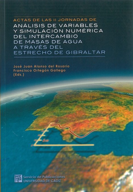Actas de las II jornadas de análisis de variables y simulación numérica del intercambio de masas de, de AA.VV. | portada del 