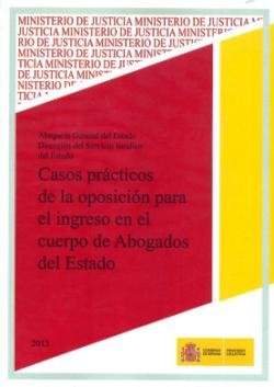 CASOS PRACTICOS DE LA OPOSICION PARA EL INGRESO EN EL CUERPO, de MINISTERIO DE JUSTICIA | portada del libro