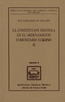 XVII JORNADAS DE ESTUDIO SOBRE LA CONSTITUCION ESPAÑOLA EN E, de MINISTERIO DE JUSTICIA | portada del libro