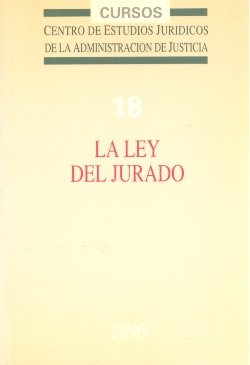 La Ley del jurado, de Ministerio de Justicia | portada del libro