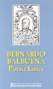 POESIA LIRICA BERNARDO DE BALBUENA, de BALBUENA | portada del libro