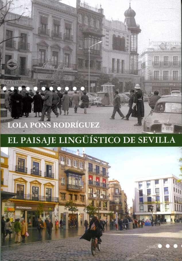 El paisaje lingüístico de Sevilla, de Pons Rodríguez | portada del libro