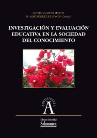 Investigación y evaluación educativa en la sociedad del conocimiento, de Nieto Martín | portada del libro