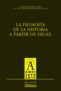 La filosofía de la Historia a partir de Hegel, de Álvarez Gómez | portada del libro