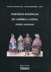 Partidos políticos de América Latina. Países andinos, de Alcántara Sáez, Manuel | portada del libro