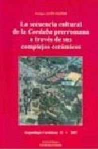 La secuencia cultural de la Corduba prerromana a través de sus complejos cerámicos, de León Pastor | portada del libro