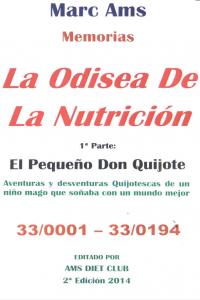 LA ODISEA DE LA NUTRICIÓN, de Ams Álvarez | portada del libro