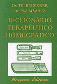Diccionario Terapéutico Homeopático, de Bruckner | portada del libro