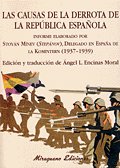 Las Causas de la derrota de la República española, de Stoyán Minev (Stepánov) | portada del libro