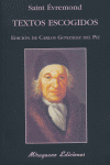 Textos escogidos, de Évremond, Saint | portada del libro