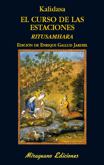 El curso de las estaciones., de Kalidasa | portada del libro
