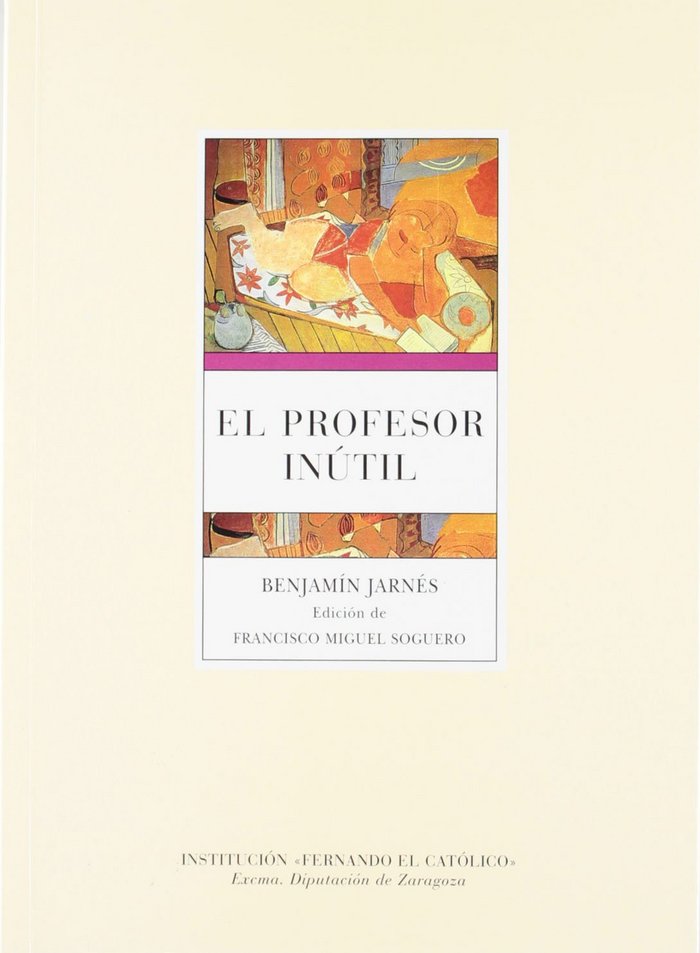 PROFESOR INUTIL, EL, de JARNES | portada del libro