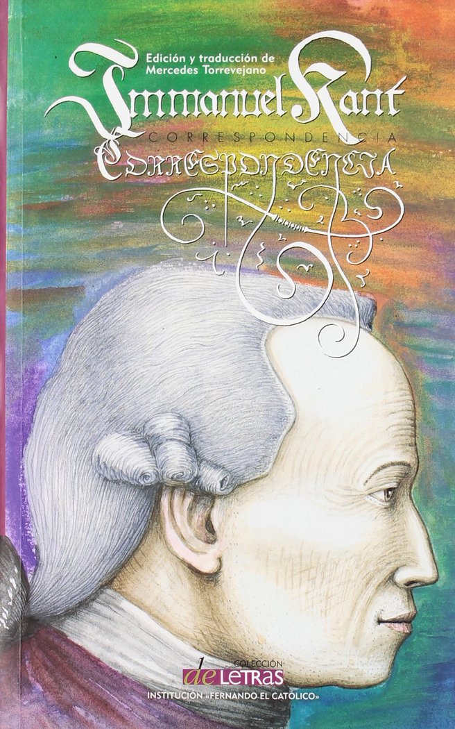 CORRESPONDENCIA, de KANT | portada del libro