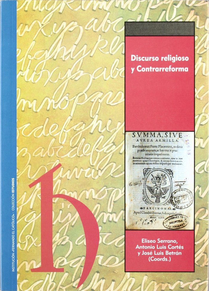 DISCURSO RELIGIOSO Y CONTRARREFORMA, de SERRANO, ELISEO | portada del libro