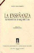 ENSEñANZA DE PROYECTOS DE ARQUITECTURA, de BRAVO SANFELIú | portada del libro