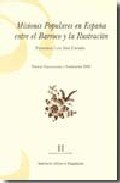 Misiones populares en España entre el barroco y la Ilustración, de RICO CALLADO | portada del libro