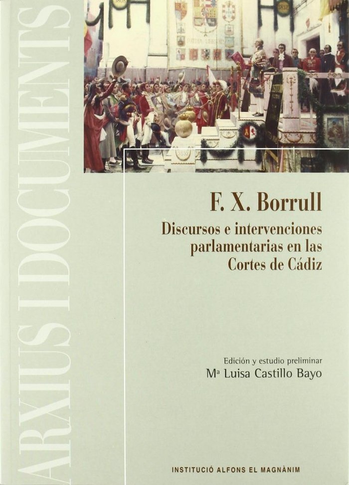 F. X. Borrull, de BORRULL Y VILANOVA | portada del libro