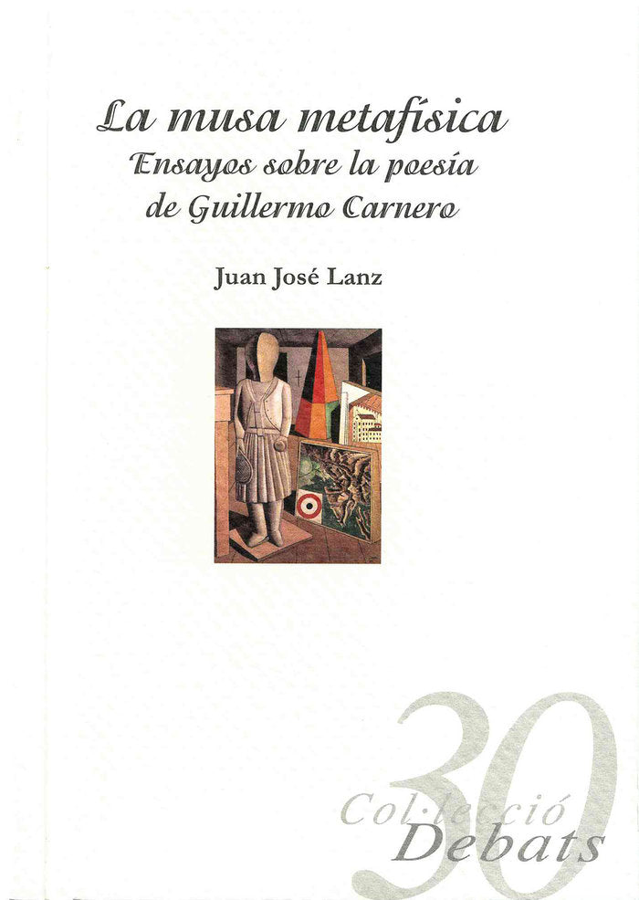 LA MUSA METAFÍSICA, de LANZ RIVERA | portada del libro