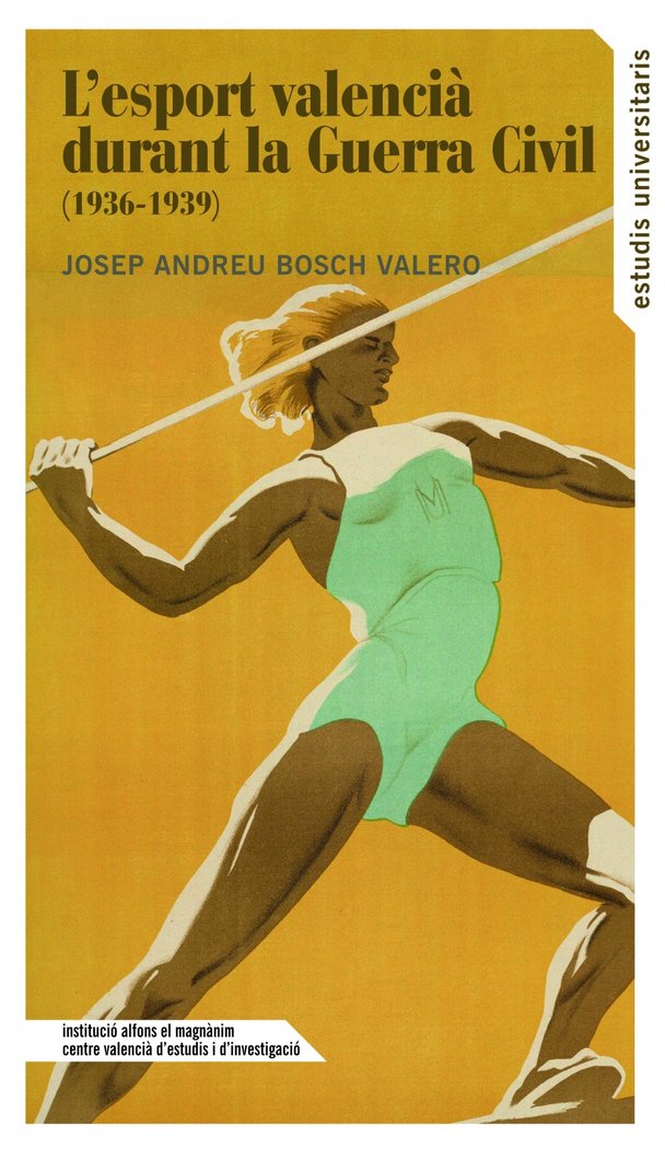 L'esport valencià durant la Guerra Civil (1936-1939), de Bosch Valero | portada del libro