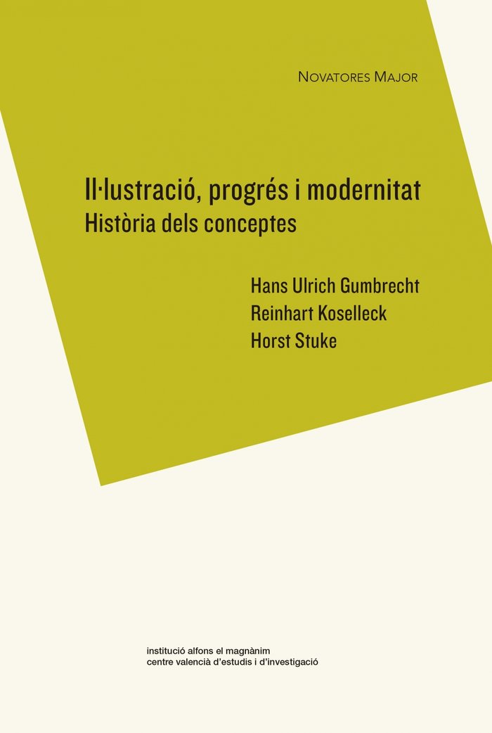 Il·lustració, Progrés i Modernitat, de Gumbrecht | portada del libro