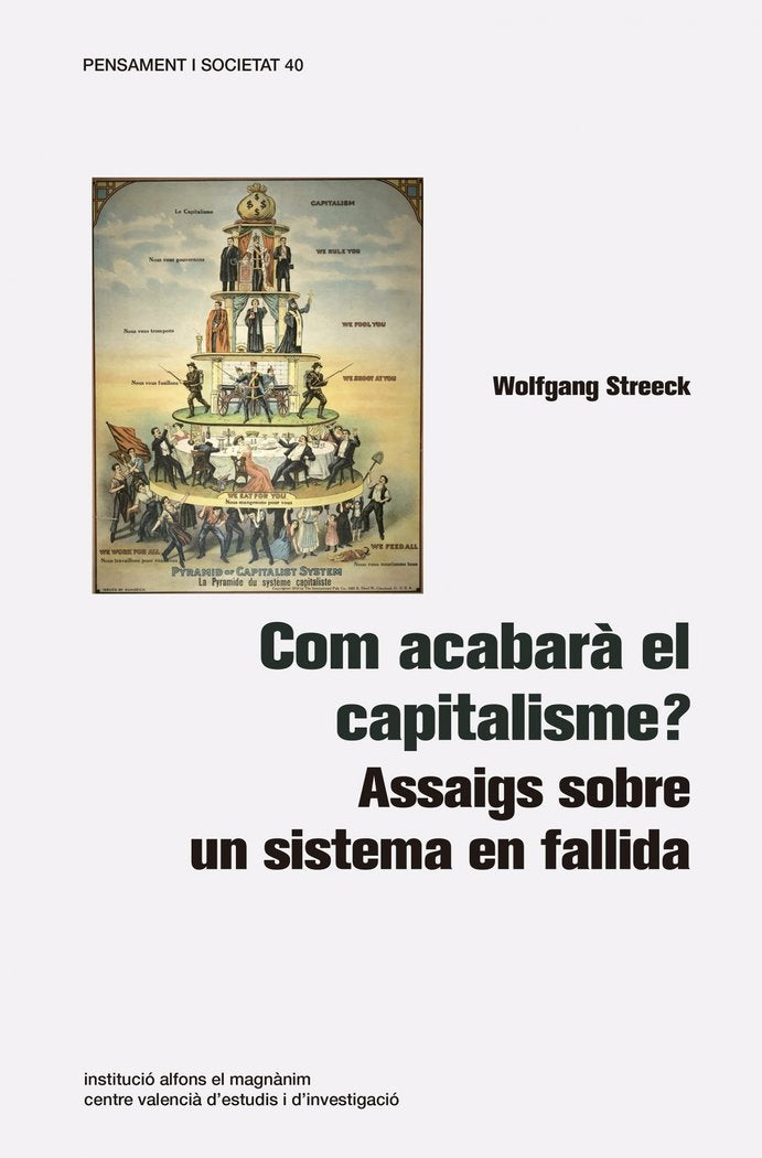Com acabarà el capitalisme?, de Streeck | portada del libro