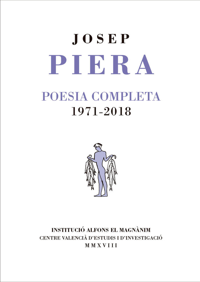 Poesia completa. 1971-2018, de Piera i Rubió | portada del libro