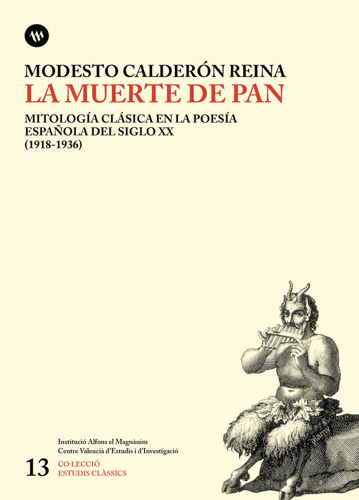 LA MUERTE DE PAN, de CALDERON, MODESTO | portada del libro