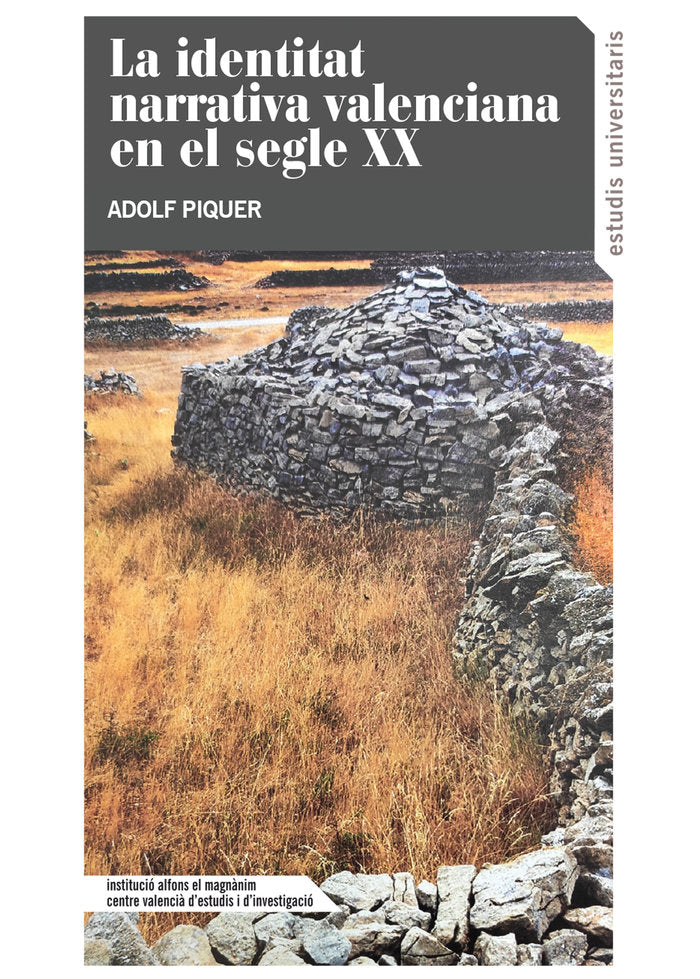 La identitat en la narrativa valenciana en el segle XX, de PIQUER VIDAL, ADOLF | portada del libro