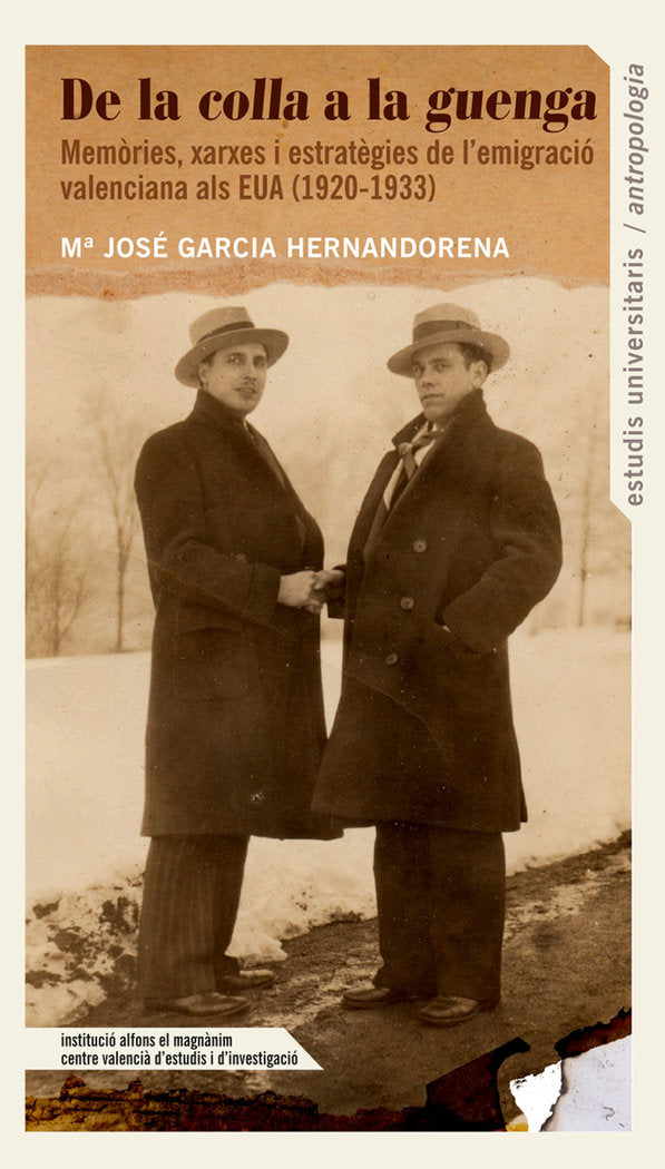 DE LA COLLA A LA GUENGA, de GARCIA HERNANDORENA, MARIA JOSE | portada del libro