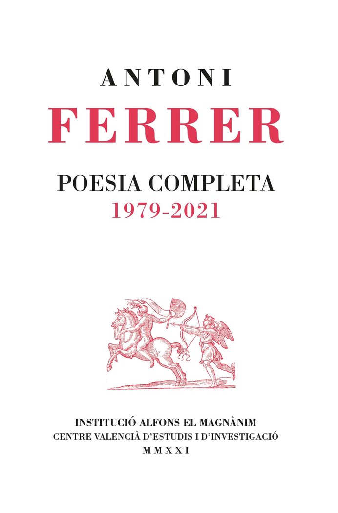 Poesia completa 1979-2021, de ANTONIO, FERRER | portada del libro