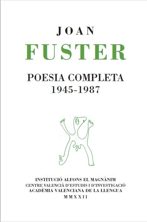 Poesia completa 1945-1987, de FUSTER, JOAN | portada del libro