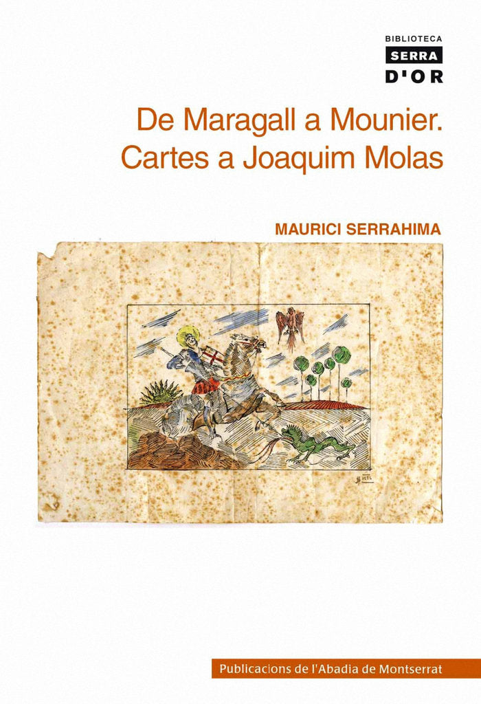 De Maragall a Mounier, de Serrahima Bofill | portada del libro