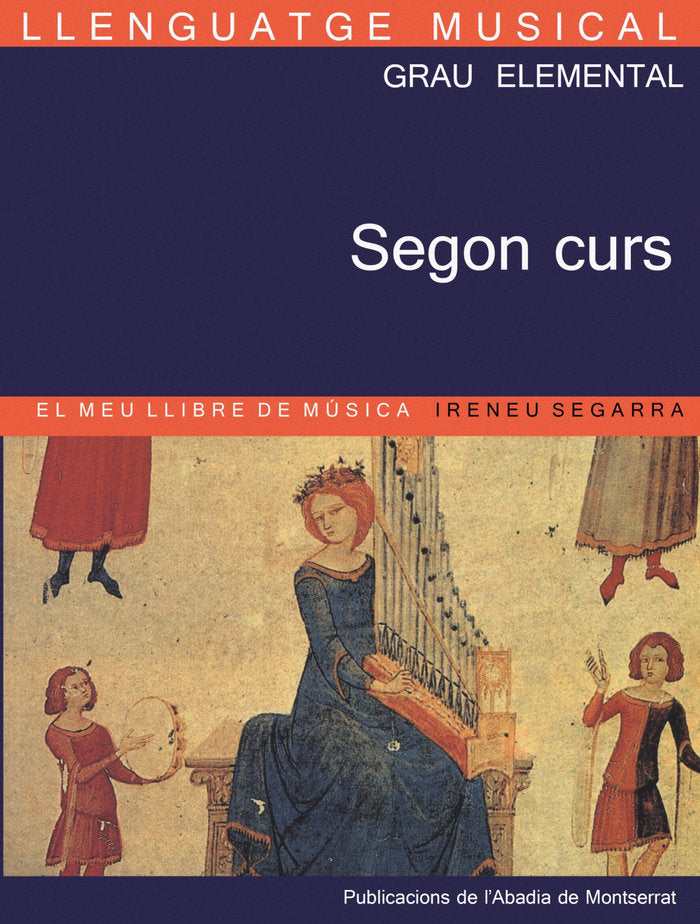 Llenguatge musical. Grau elemental. Segon Curs, de Segarra Malla, Ireneu | portada del libro