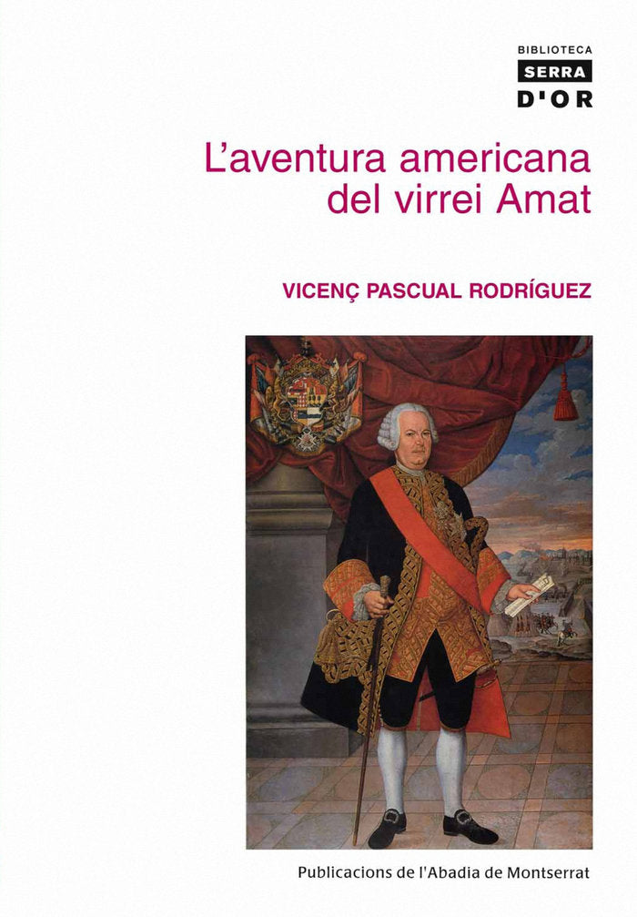 L'aventura americana del virrei Amat, de Pasqual Rodríguez, Vicenç | portada del libro
