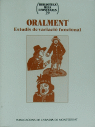 Oralment. Estudis de variació funcional, de Universitat de Barcelona - Departament de Filologia Catalana | portada del libro