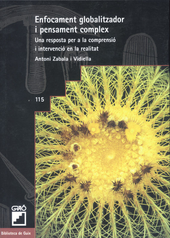 Enfocament globalitzador i pensament complex, de Zabala Vidiella | portada del libro