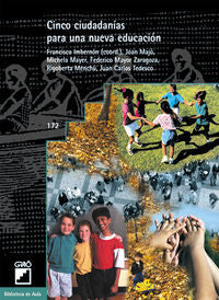 Cinco ciudadanías para una nueva educación, de Imbernon Muñoz, Francesc | portada del libro